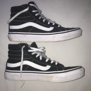 High Top Black Vans